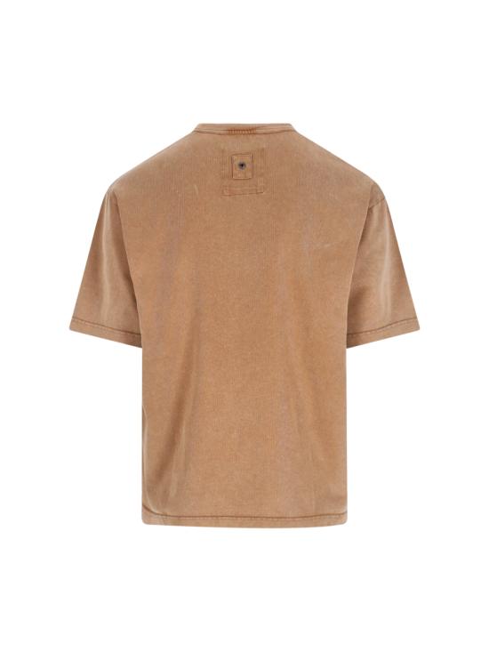 25FW 화이트샌드 반팔 티셔츠 25WSU40 650 DT 47 Beige - WHITE SAND