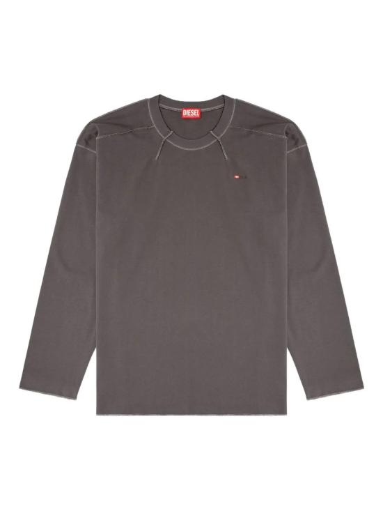 25FW 디젤 T CRAHOR BOXT 롱슬리브 T1 A194640NIAX93R GREY DOM