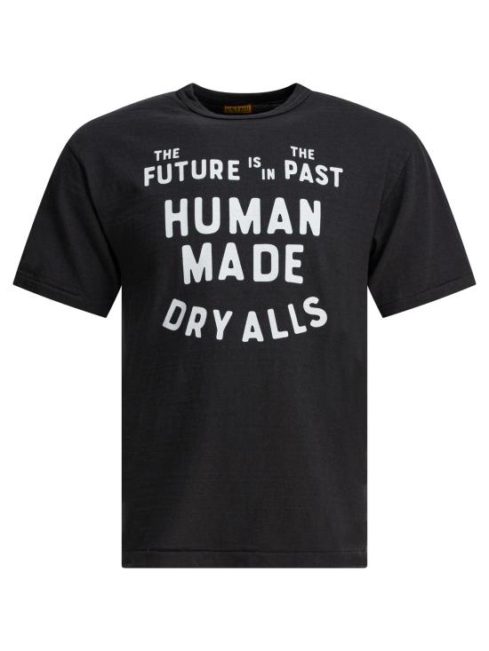 25FW 휴먼메이드 그래픽 반팔 티셔츠 HM30TE011BLACK DOM