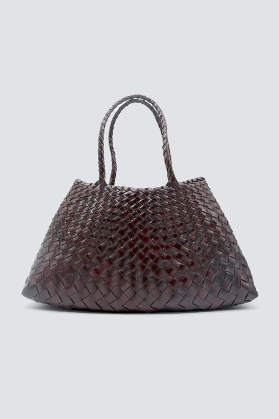  드래곤디퓨전 SANTA CROCE 산타 크로체 빅 토트백 8892 DARK BROWN DOM