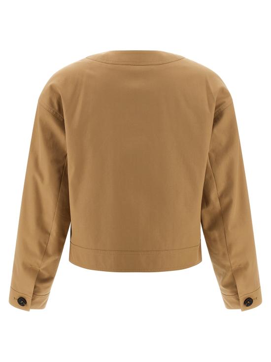 25FW 막스마라 스튜디오 봄버 자켓 2526046141600002 Beige - MAX MARA STUDIO