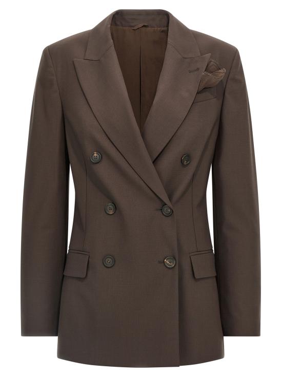 25FW 브루넬로 쿠치넬리 수트 세트 M0W077038C019 Brown