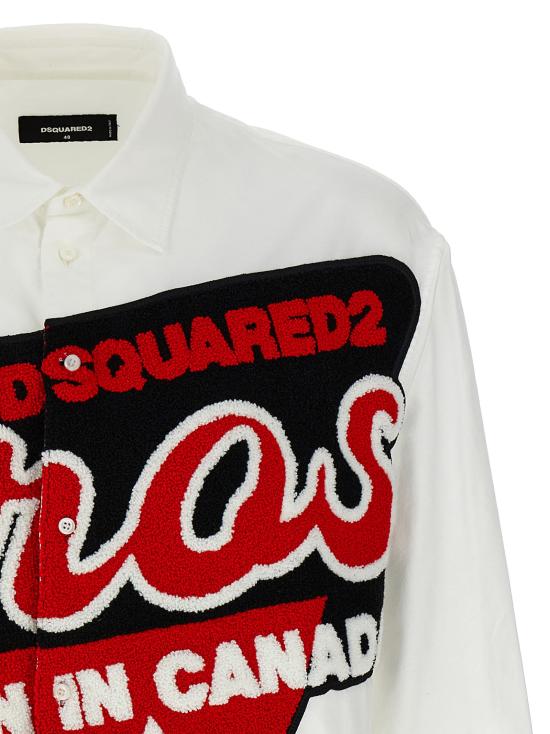  디스퀘어드2 긴팔 셔츠 S74DM0579S52493100 White - DSQUARED2