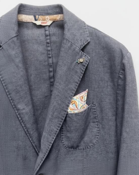 25SS 밥 수트 자켓 DOMI452 BLU Blue - BOB