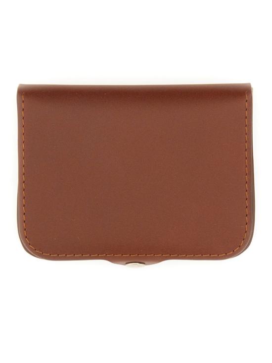 26FW 아페쎄 조시 로고 지갑 PXAWV H63176 CAD BROWN - A.P.C.