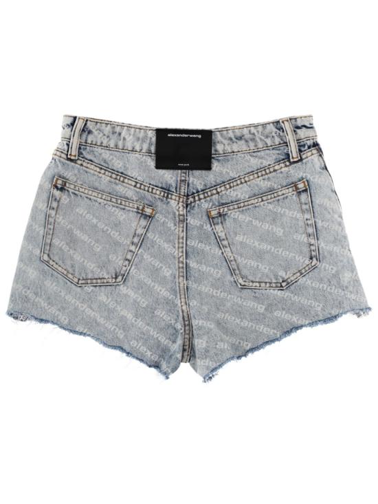 26SS 알렉산더 왕 숏팬츠 4DC2204781 270 DENIM - ALEXANDER WANG