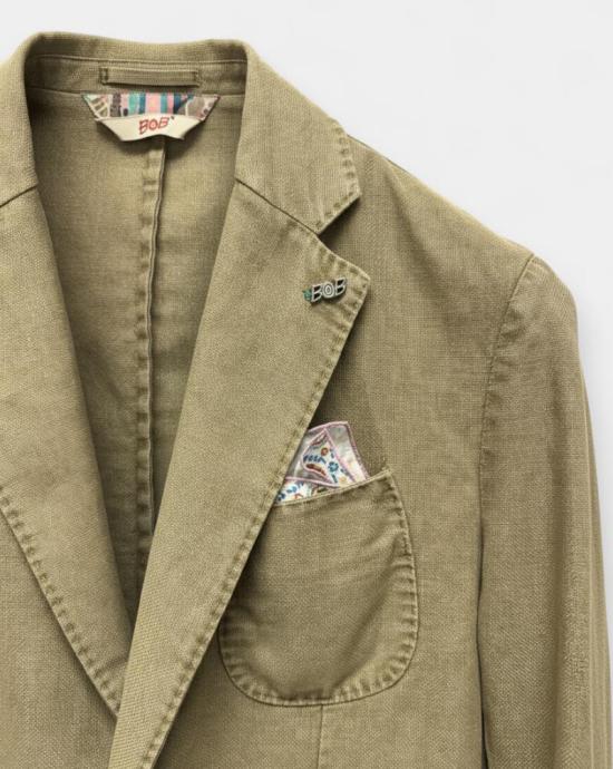 25SS 밥 수트 자켓 DOMI452 MILITARE Green - BOB