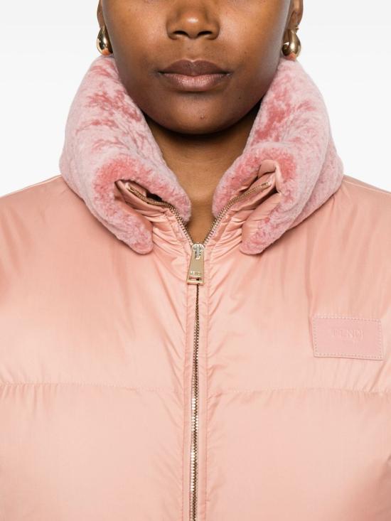 25FW 펜디 숏패딩 FAN214AT8VF1T6N PINK DOM - FENDI