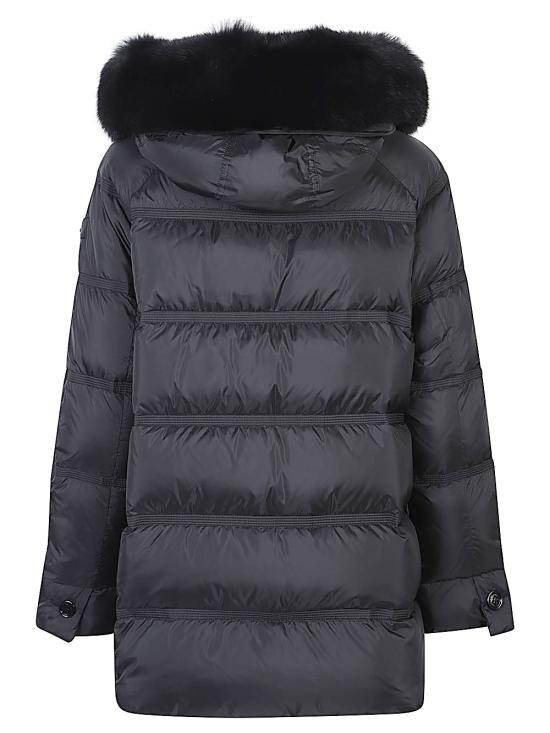 25FW 페트레이 타칸 후드 퍼 다운 자켓 타칸 후드 퍼 다운  PED543901181967NER BLACK - PEUTEREY