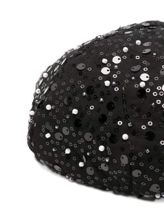 25FW 엠포리오 아르마니 베레모 EW003234AF22824FC187 BLACK - EMPORIO ARMANI