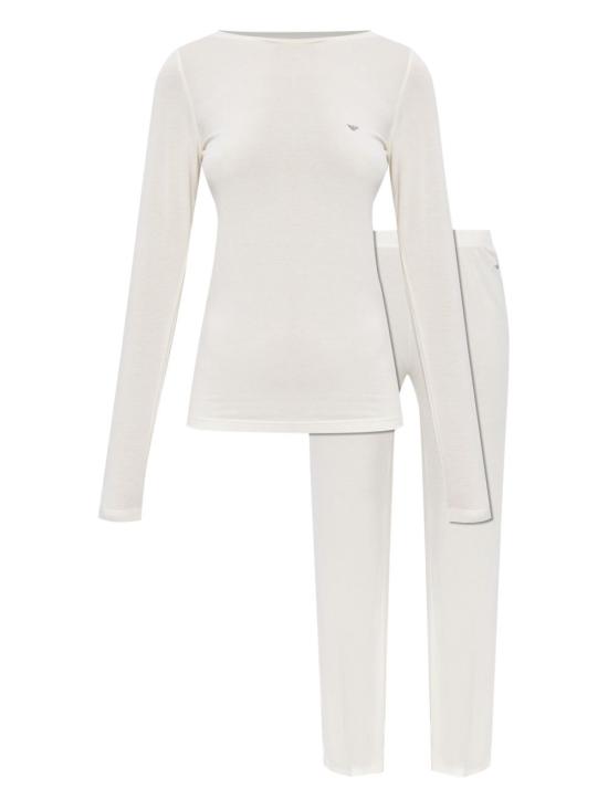 25FW 엠포리오 아르마니 팬티 EW002493AF15361U1054 IVORY