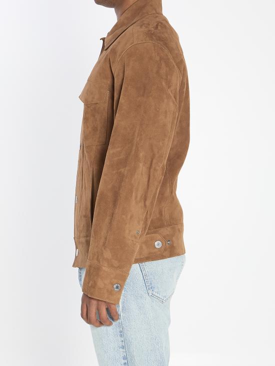 25FW 아미 무스탕 UJK839LH0059216 BROWN - AMI