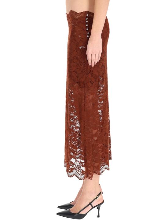 25FW 파코라반 롱 스커트 25HJJU598PA0170 P237 BROWN - PACO RABANNE