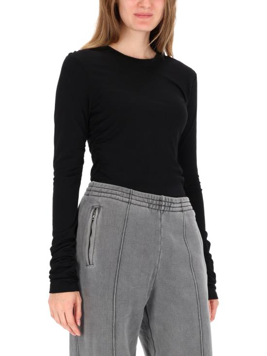 25FW 아워레가시 반팔 티셔츠 W4256SIB INTELLECTUALBLACKWOOLJERSEY - OUR LEGACY