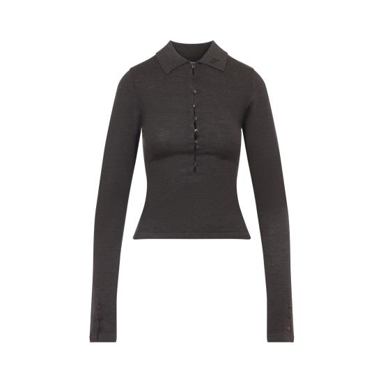 25FW 자크뮈스 스웨터 POW00806AK0 0145880 BROWN