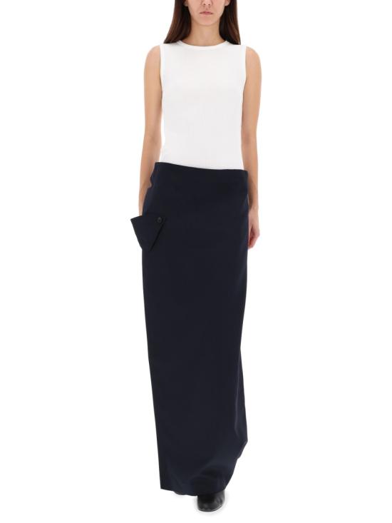 25FW 장 폴 고티에 스트레이트 팬츠 TR035 W04059 BLUE - JEAN PAUL GAULTIER