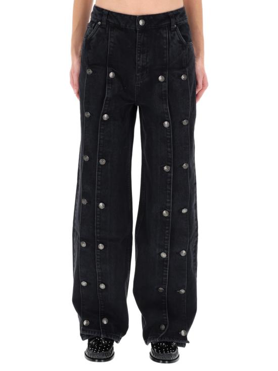 25FW 로테이트 바이 크리스텐슨 스트레이트 팬츠 114587D04 BCR2010D04 BLACK