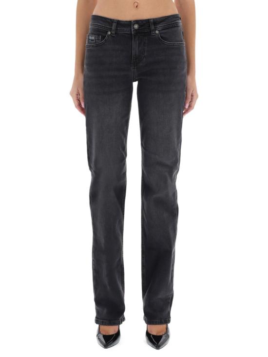 25FW 베르사체 스트레이트 팬츠 79HAB581 CDWRC909 BLACK