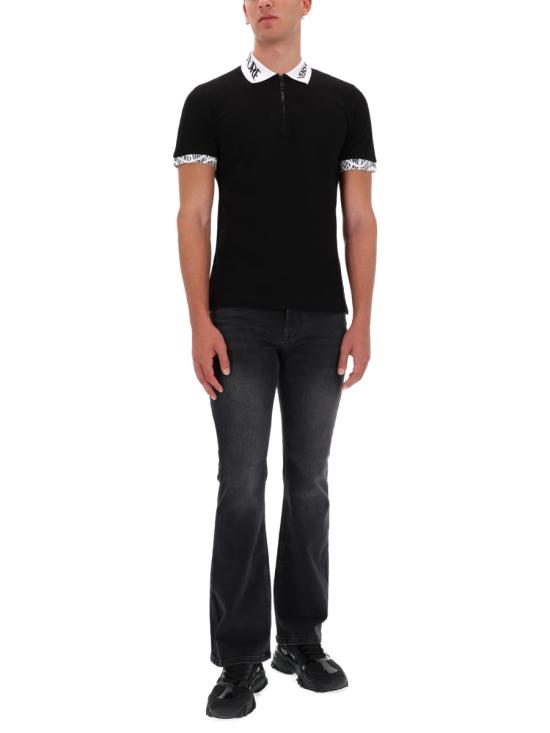 25FW 베르사체 스트레이트 팬츠 79GAB511 CDWRC909 BLACK - VERSACE