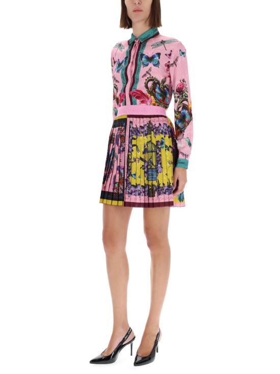 25FW 베르사체 스커트 79HAE8P0 NS726459 PINK - VERSACE