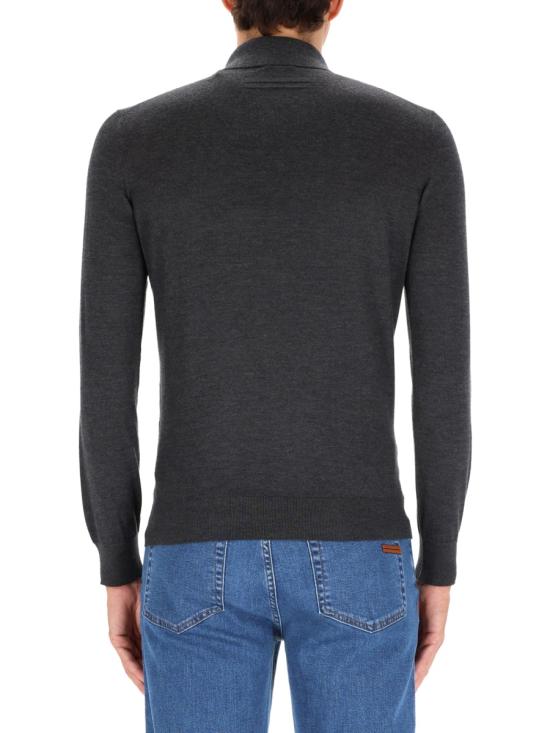 25FW 에르메네질도제냐 반팔 티셔츠 UGJ00A2 132K98 CHARCOAL - ERMENEGILDO ZEGNA