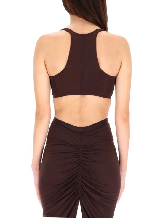 25FW 릭 오웬스 반팔 티셔츠 LI02E3100 JCVS54 BROWN - RICK OWENS