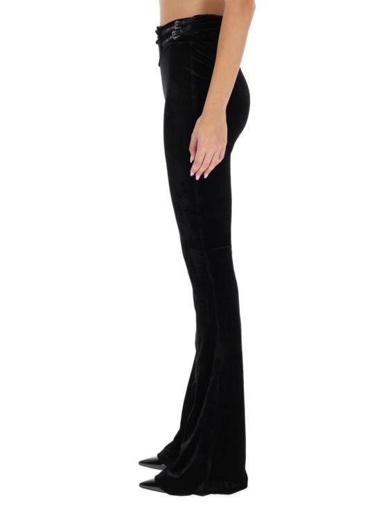 25FW 베르사체 스트레이트 팬츠 79HAC322 J0237899 BLACK - VERSACE