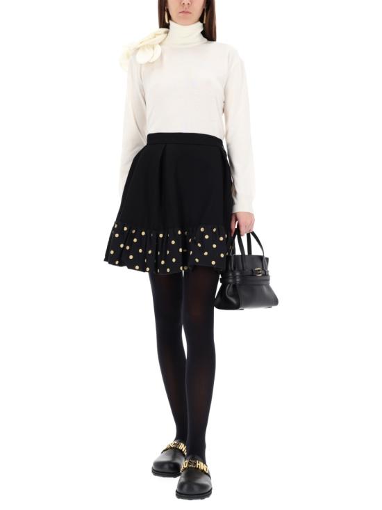 25FW 모스키노 스웨터 09035401 0001 WHITE - MOSCHINO