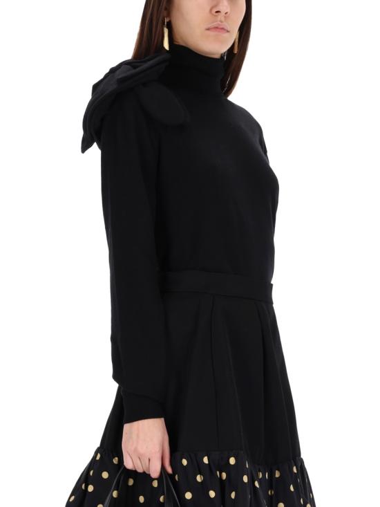 25FW 모스키노 터틀넥 09035401 0555 BLACK - MOSCHINO