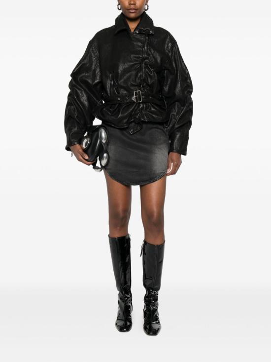 25FW 디젤 데님 자켓 A20741 0SLCW9XX BLACK - DIESEL