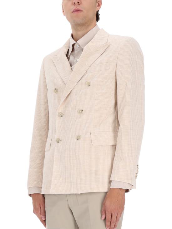 25FW 보스 수트 자켓 50549642 10274600287 BEIGE - BOSS