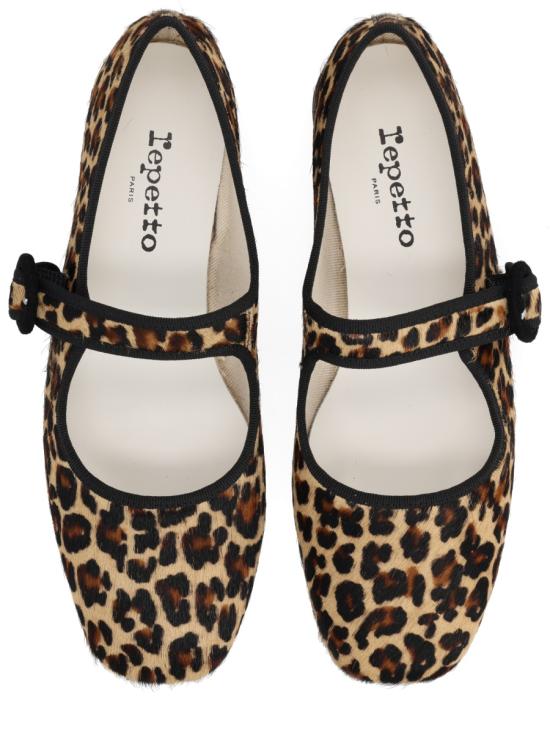 25FW 레페토 플랫 슈즈 V4141PONY 1479 ANIMALIER - REPETTO