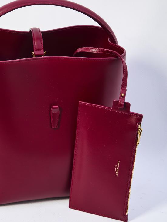 25FW 생로랑 르 37 샤이니 레더백 742828 2R20W6569 BORDEAUX - SAINT LAURENT