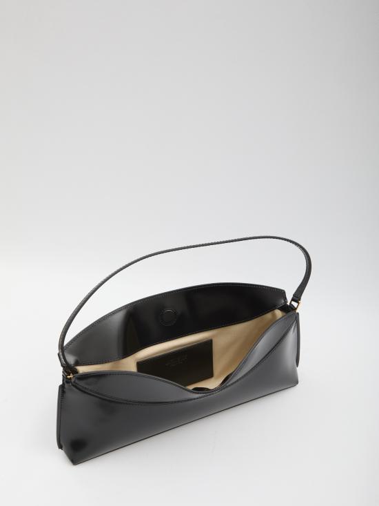 25FW 자크뮈스 오발로 숄더백 BAW00438AC1 8A01990 BLACK - JACQUEMUS