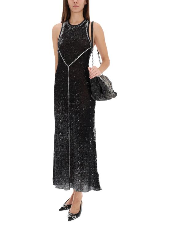 25FW 디젤 미디 원피스 A18881 0IKCL9XX RED - DIESEL