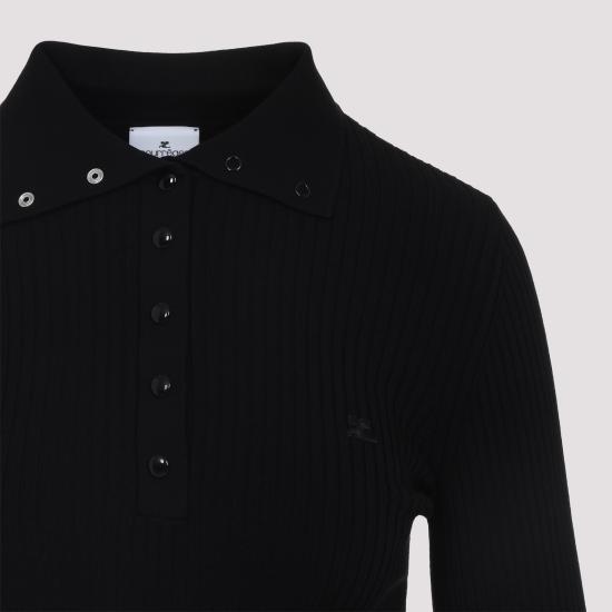 25FW 쿠레쥬 자켓 325MPO051FI0001 9999 BLACK - COURREGES
