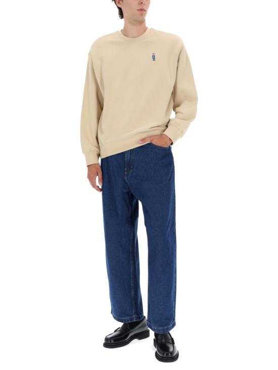 25FW 메종키츠네 스웨터 PM00310KM0341 0335 BEIGE - MAISON KITSUNE