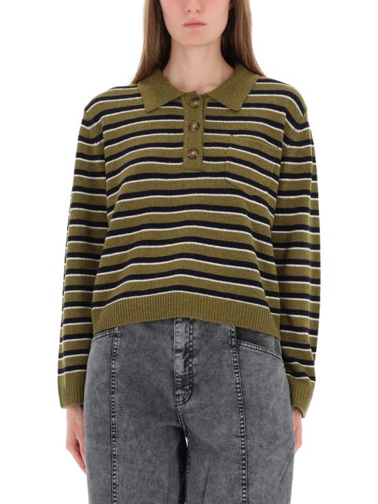 25FW 바움 운드 페르드가르텐 스웨터 24455 C5042 GREEN