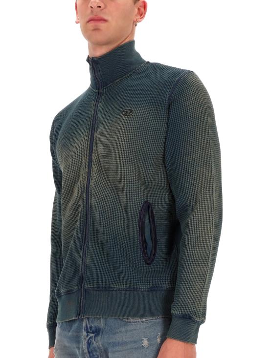 25FW 디젤 스웨터 A16105 0TKAA01 BLUE - DIESEL