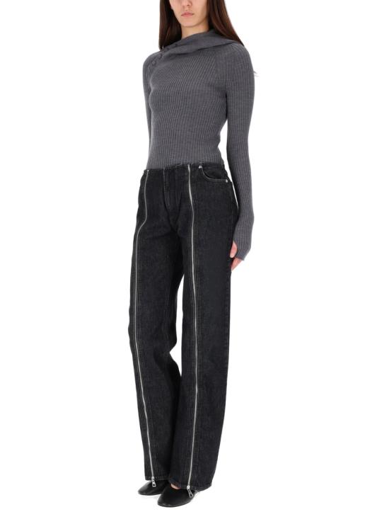 25FW 장 폴 고티에 스웨터 PO027 K01307 GREY - JEAN PAUL GAULTIER