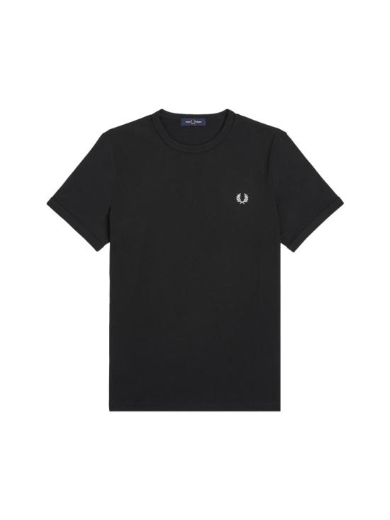 25FW 프레드페리 반팔 티셔츠 FPM351956 102 BLACK - FRED PERRY