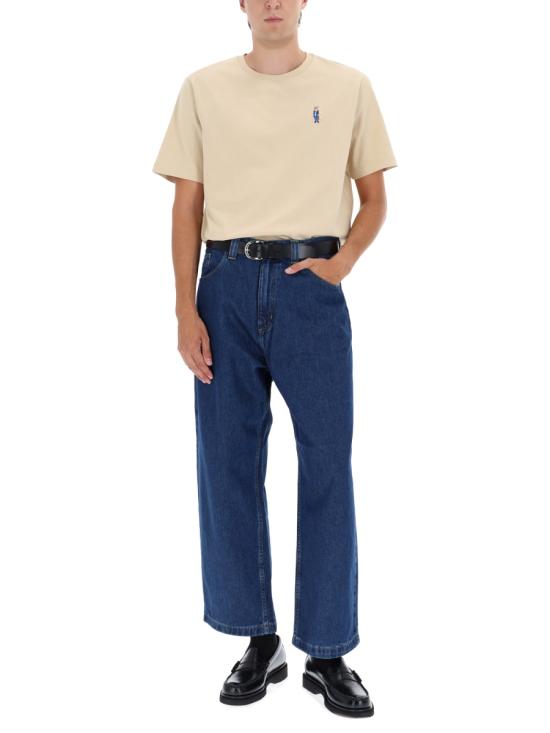 25FW 메종키츠네 드레스드 폭스 컴포트 티셔츠 PM00121KJ7025 0335 BEIGE - MAISON KITSUNE