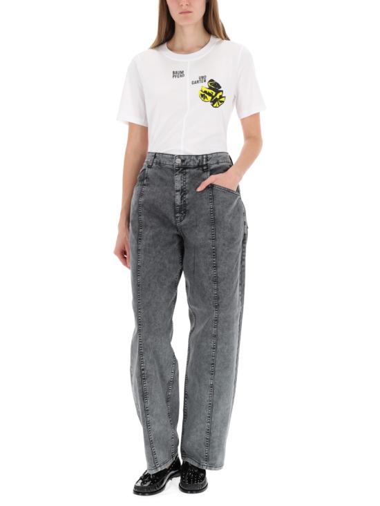 25FW 바움 운드 페르드가르텐 반팔 티셔츠 24443 C3157 WHITE - BAUM UND PFERDGARTEN