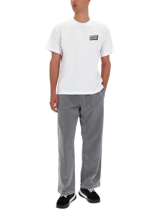 25FW 베르사체 반팔 티셔츠 79GAHP10 CJ01P003 WHITE - VERSACE