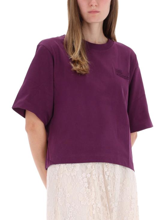 25FW 바움 운드 페르드가르텐 반팔 티셔츠 24504 C6058 PURPLE - BAUM UND PFERDGARTEN