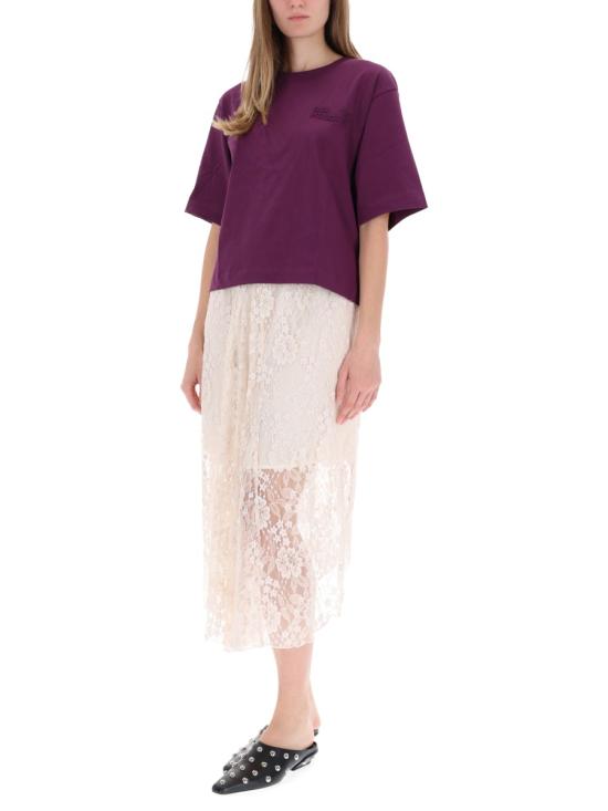 25FW 바움 운드 페르드가르텐 반팔 티셔츠 24504 C6058 PURPLE - BAUM UND PFERDGARTEN