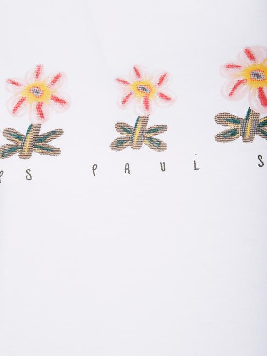 25FW 폴 스미스 반팔 티셔츠 W2RG799TP5428 01 WHITE - PAUL SMITH