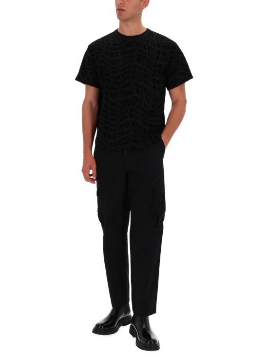 25FW 베르사체 반팔 티셔츠 79GAH6R0 JS511899 BLACK - VERSACE