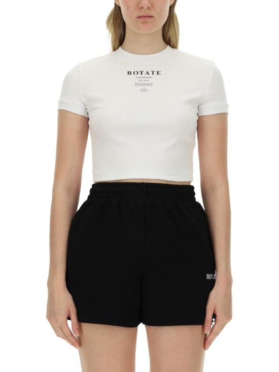  로테이트 바이 크리스텐슨 반팔 티셔츠 112990400 BCR966400 WHITE