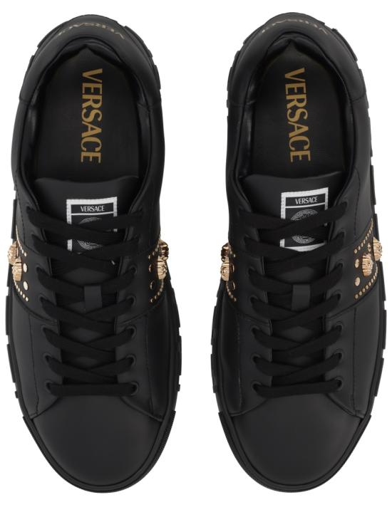 25FW 베르사체 스니커즈 1014460 1A130651B00V BLACK - VERSACE